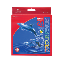 Dolphin 24 Calored  Pencils